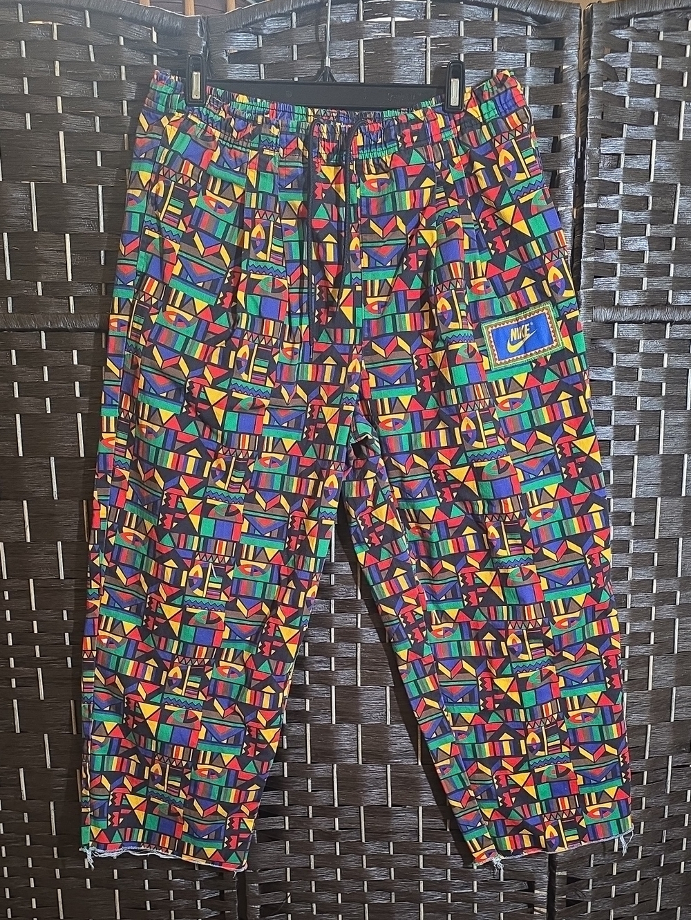 Nike Sportswear Reissue 1992 Urban Jungle Gym Woven Pants Multi Size M Cropped